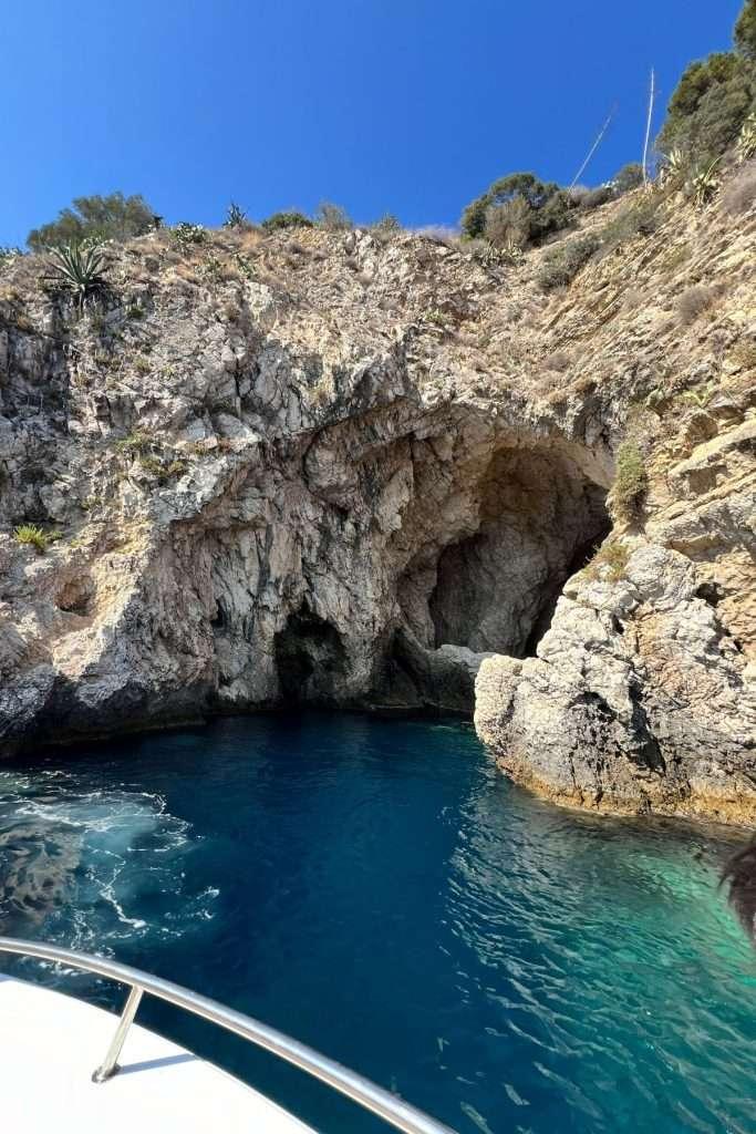 a cave in sicily